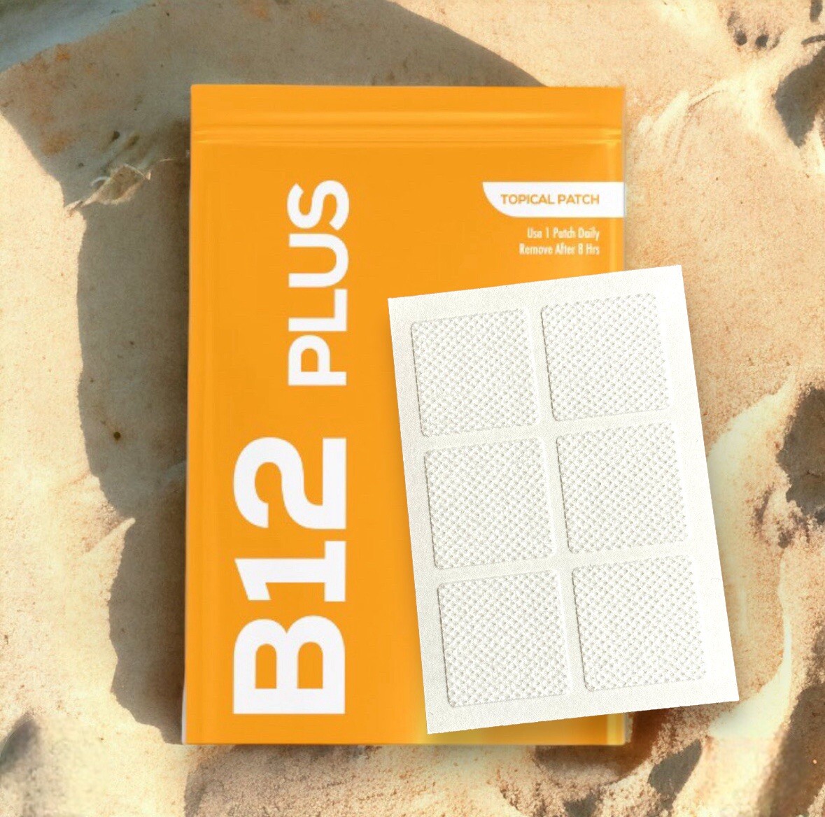 Daily Patches B12 Energy Plus Topical Patch 30 Days Vitamin