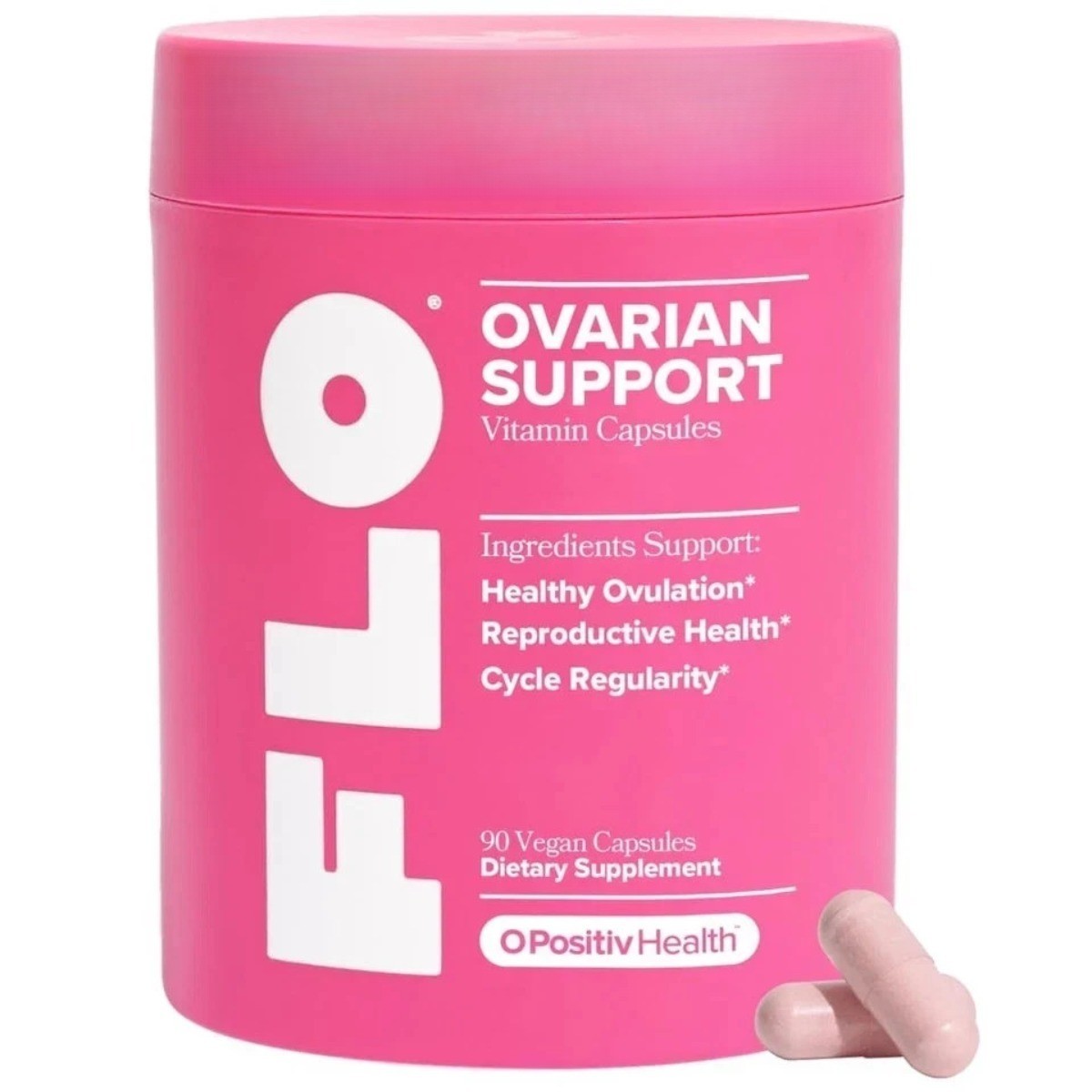O Positiv FLO Ovarian Support,Hormone Balance, Menstrual Cycle Support for Women