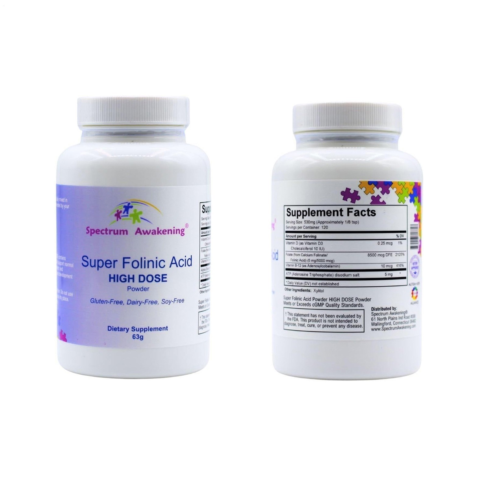 Spectrum Awakening Super Folinic Acid High Dose Powder