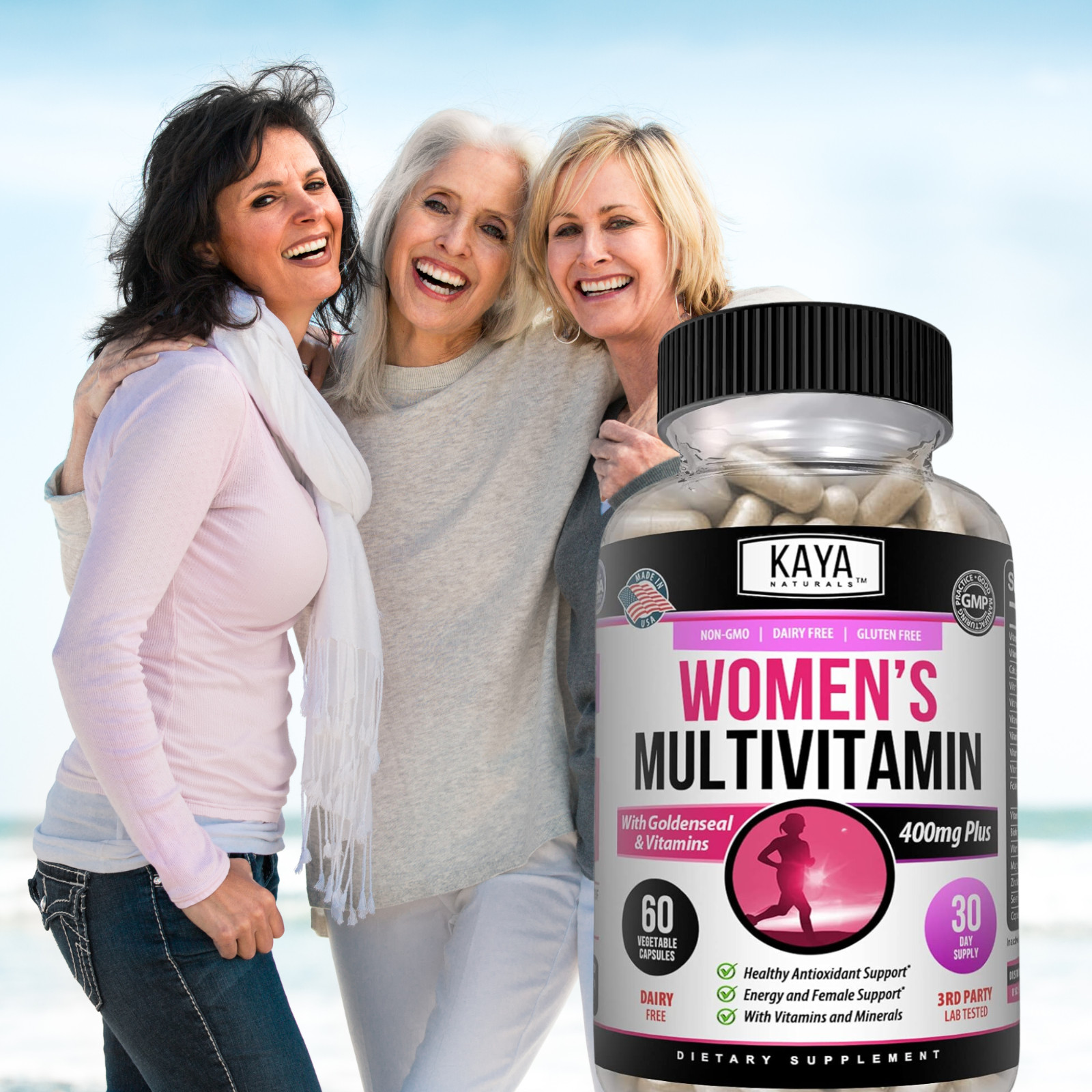 Womens Multivitamin & Multi-Mineral, Increase energy metabolism and vibrance