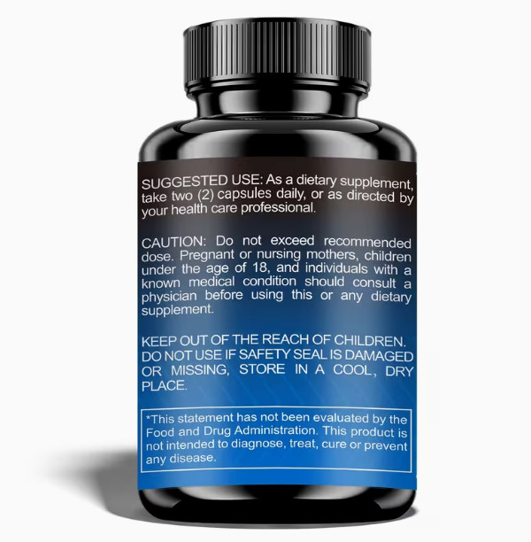 Cortisol&Energy, Restful Sleep & Mood Enhancement with Rhodiola Rosea 60 Capsule