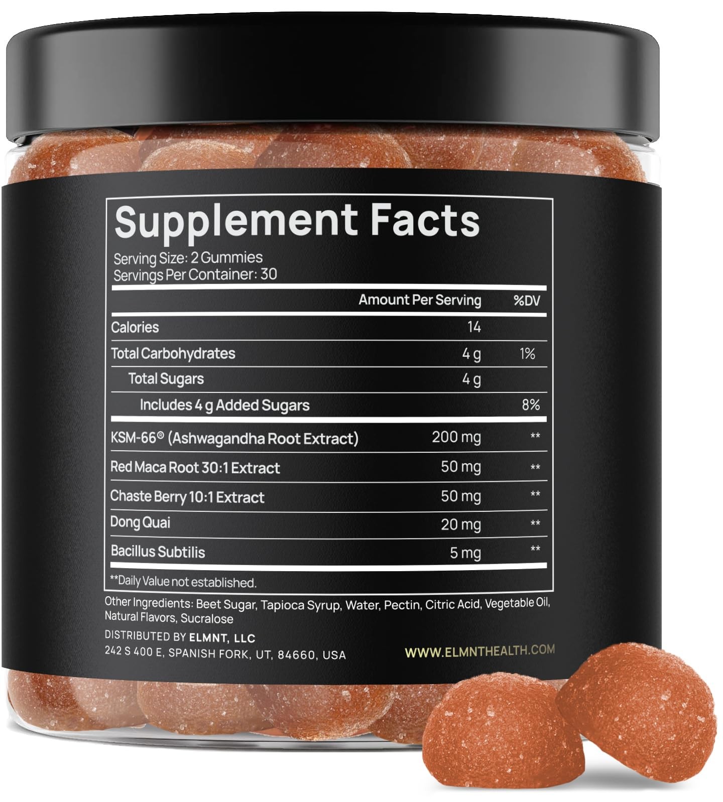 4,050mg Libido Booster for Women 60 Count (Pack of 1), Peach Ring Gummy