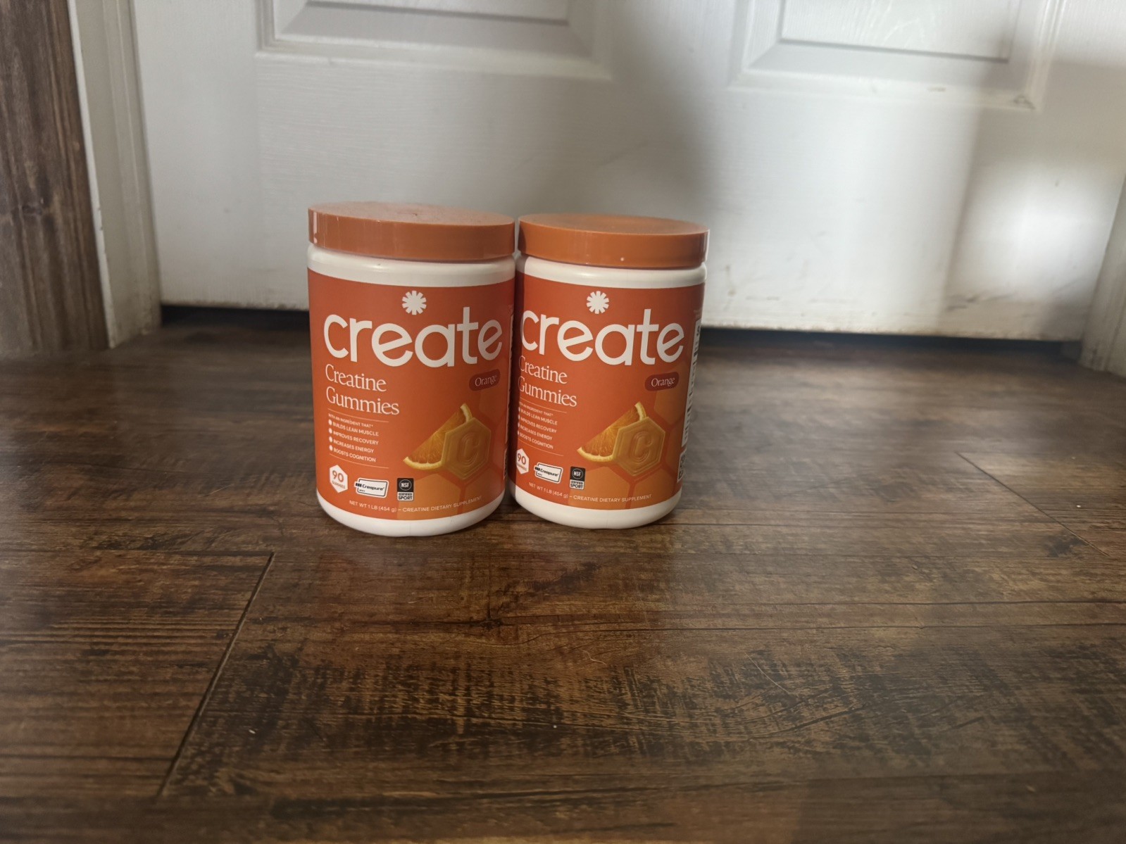 (2 Units) Create Creatine Monohydrate Gummies, Orange 180unit