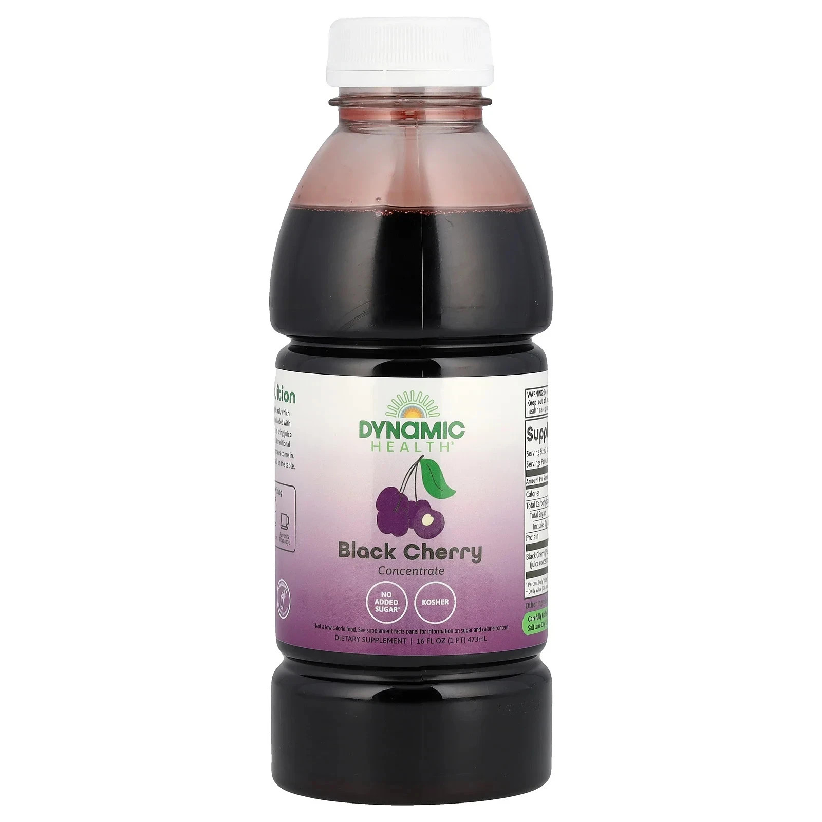 Dynamic Health Black Cherry Concentrate 16 fl. oz Each (Pack of 3)
