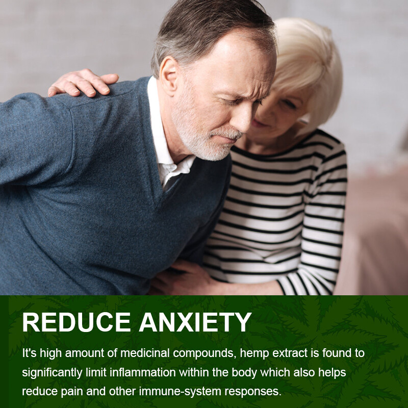 Extra Strength Hemp Capsule for Sleep, Calm, Anxiety