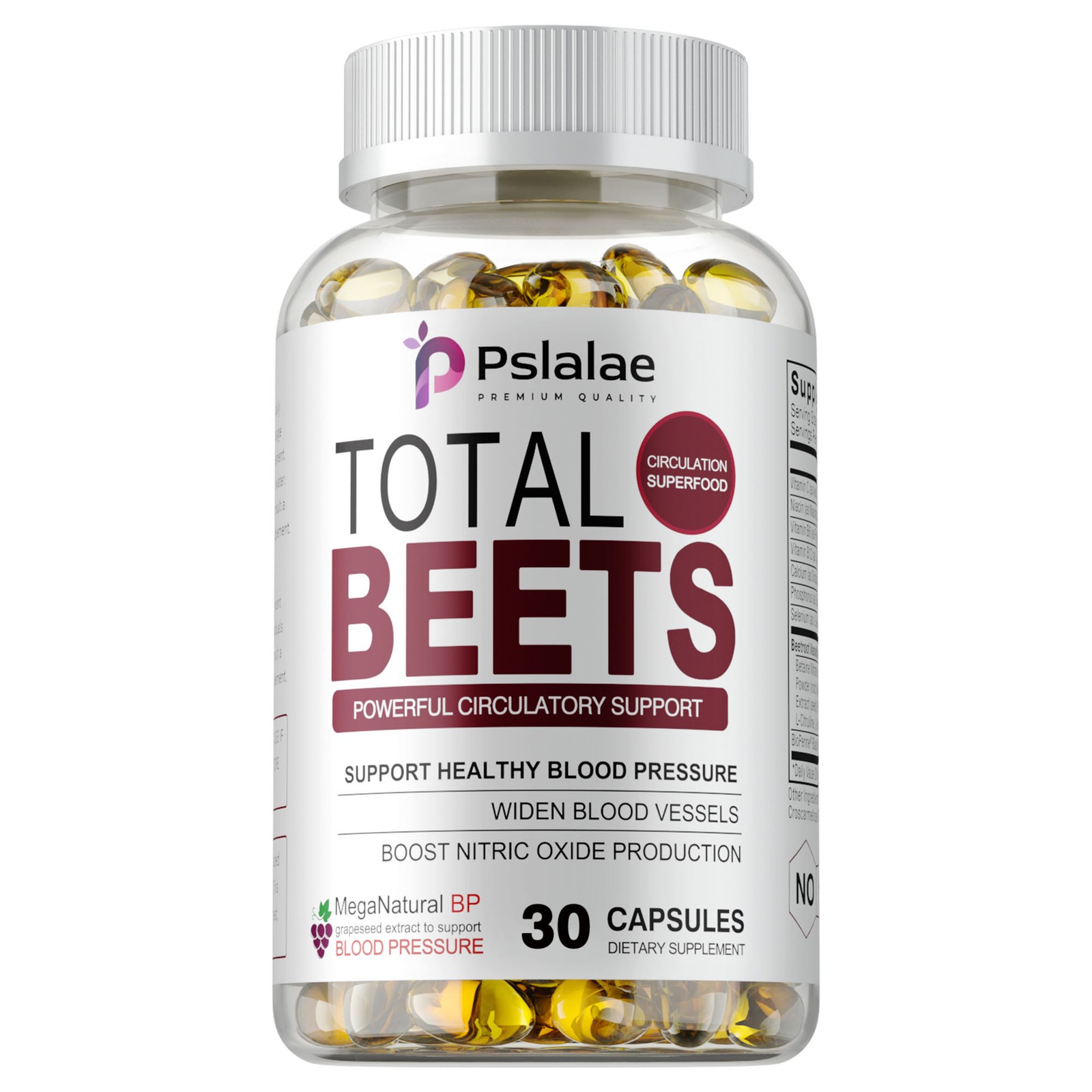 Total Beets – Nitric Oxide, Cardiovascular & Circulation Support, L-Citrulline
