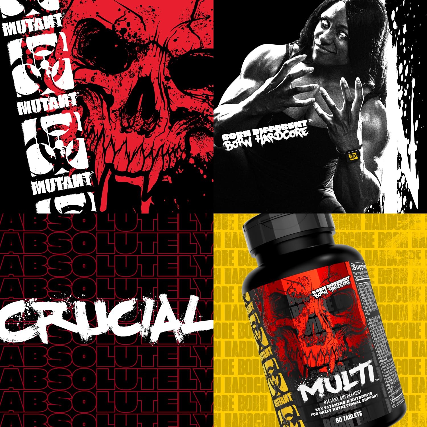 Mutant Multi Nutritional Supplement for Strength Athletes Easy to Swallow Tab…