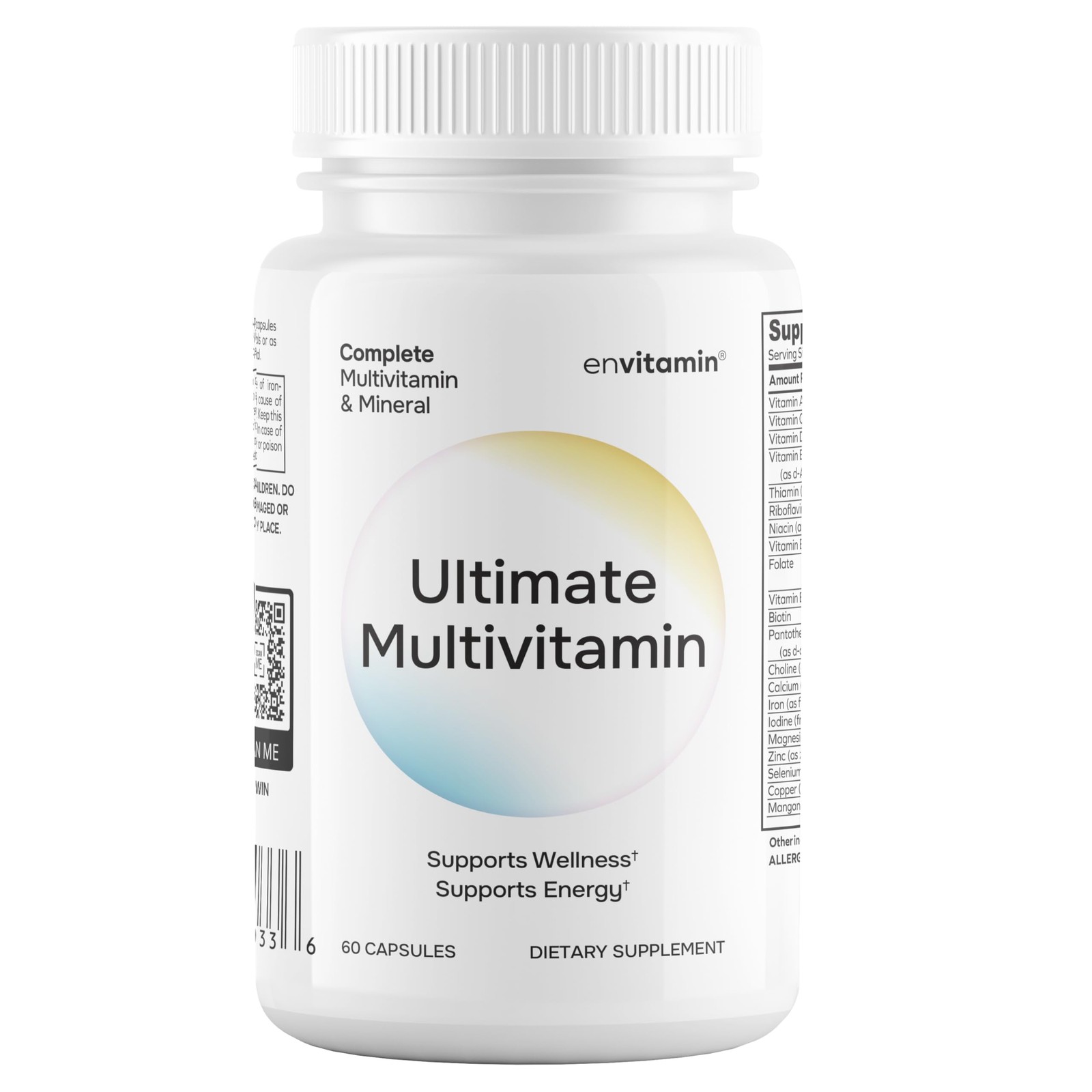 envitamin Ultimate Multivitamin Multimineral and 60 Count (Pack of 1)