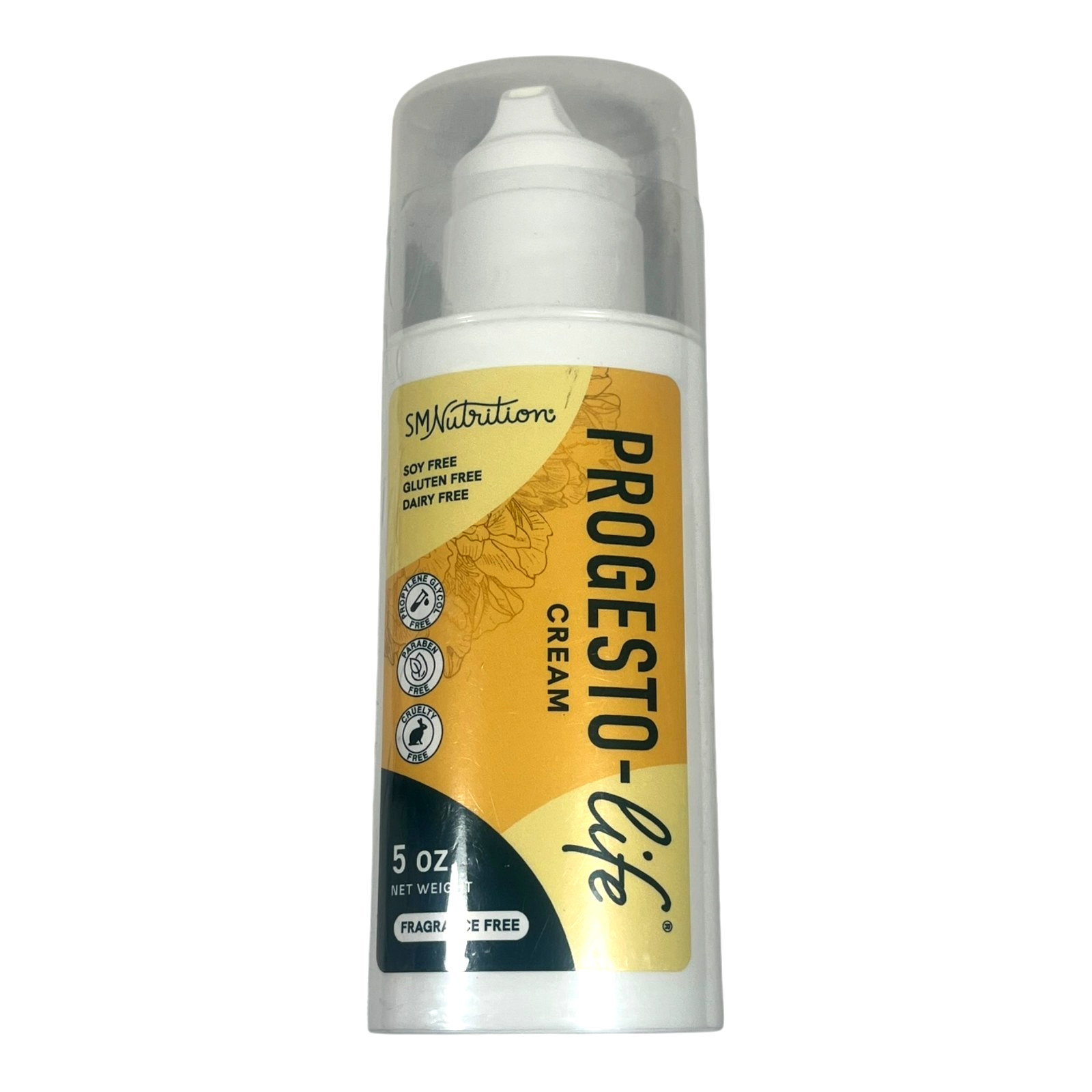 SM Nutrition Progesto Cream 5 oz Fragrance Free – EX 04/27