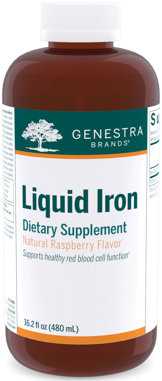 Genestra Brands Liquid Mineral Raspberry 16.2 Fl. Oz.