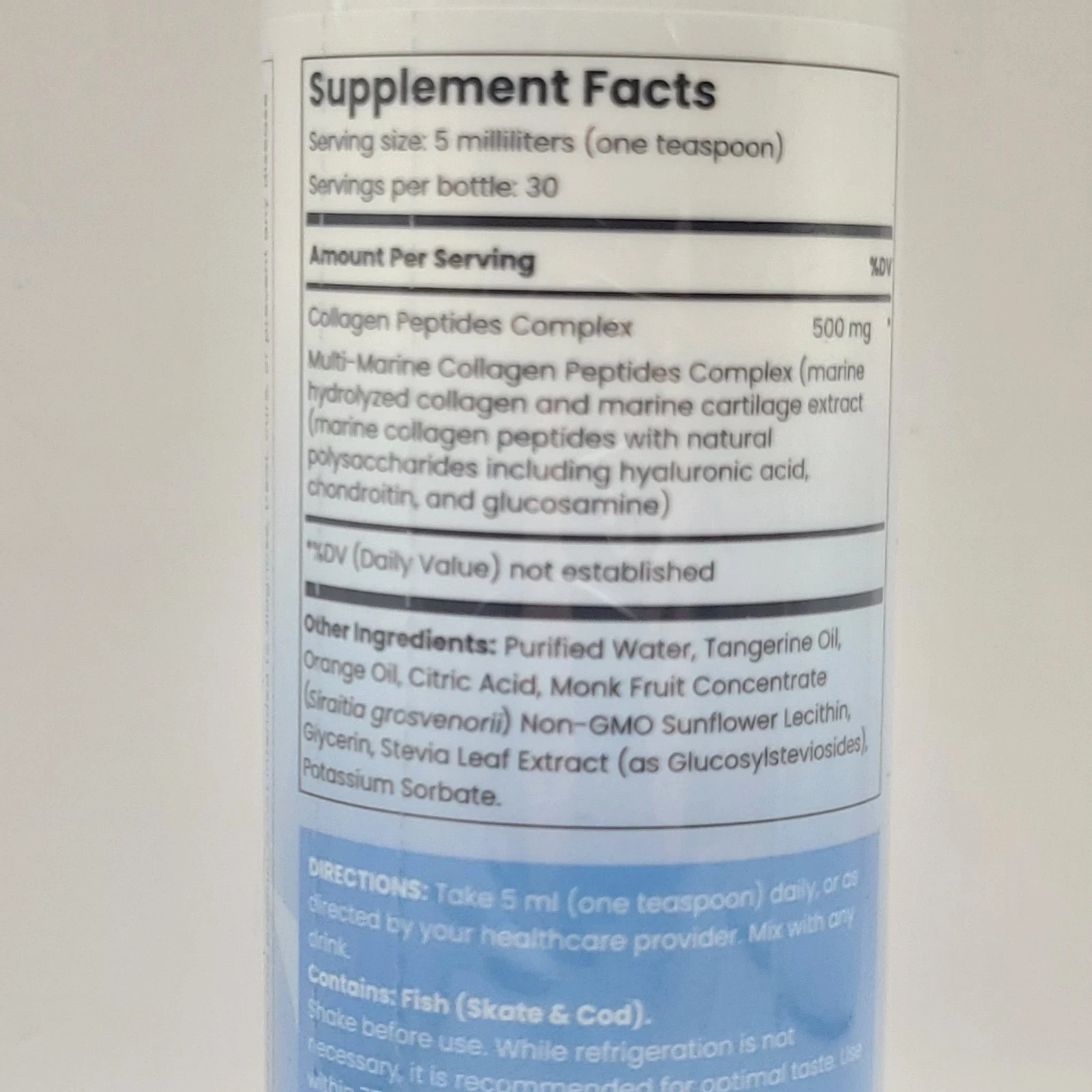 rho Nutrition LIPOSOMAL COLLAGEN Peptides Complex 5 oz Skin Hair Joint Support