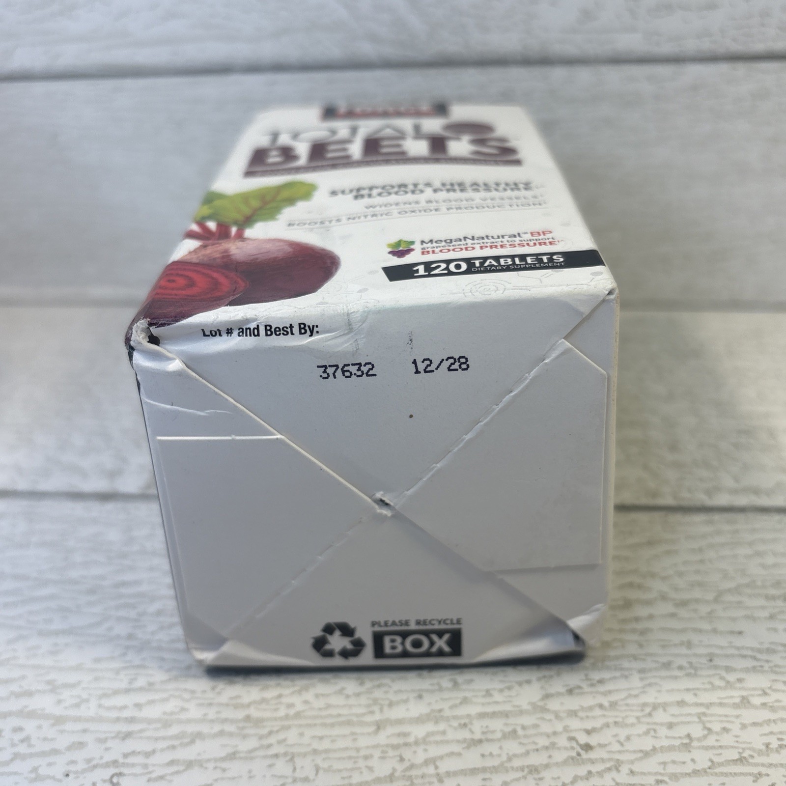 2 Total Beets Circulation Superfood Beet Root with Blood Pressure Support 120ct