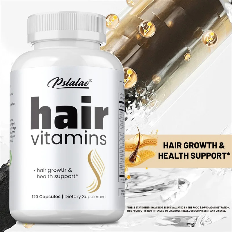 Hair Vitamins 120pcs – Hair Growth, Thicken Hair, Effectively Prevent Hair Loss