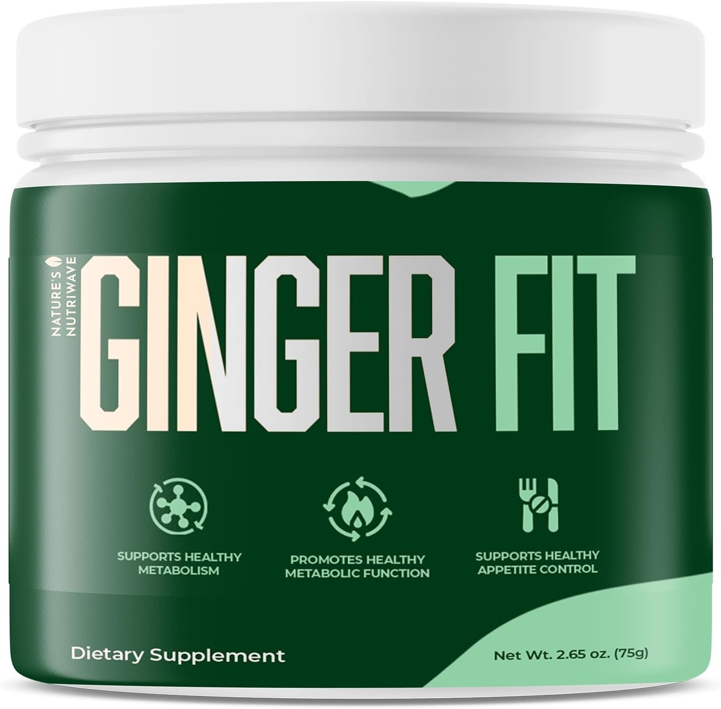 Nature’s NutriWave GingerFit Metabolism, Energy & Weight Management Supplement