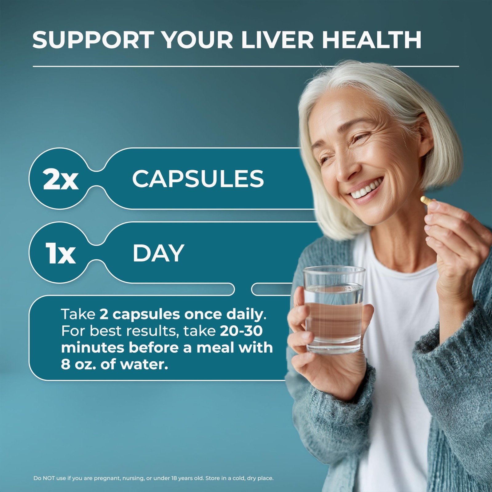 PUREHEALTH Research Liver Health – 60 Count (Pack of 3), Capsule