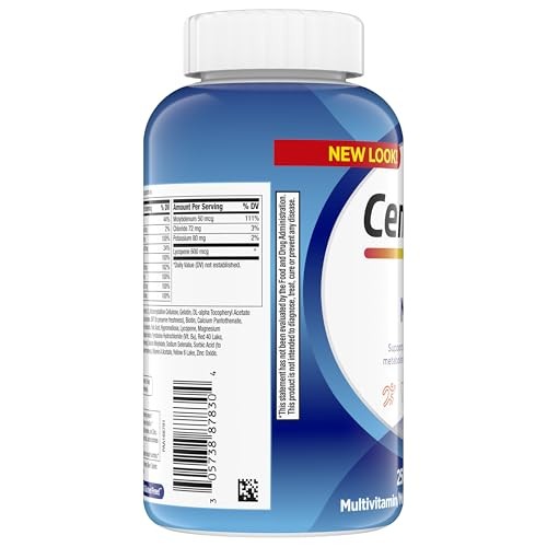 Centrum Multivitamin for Men, Multivitamin/Multimineral 250 Count (Pack of 1)