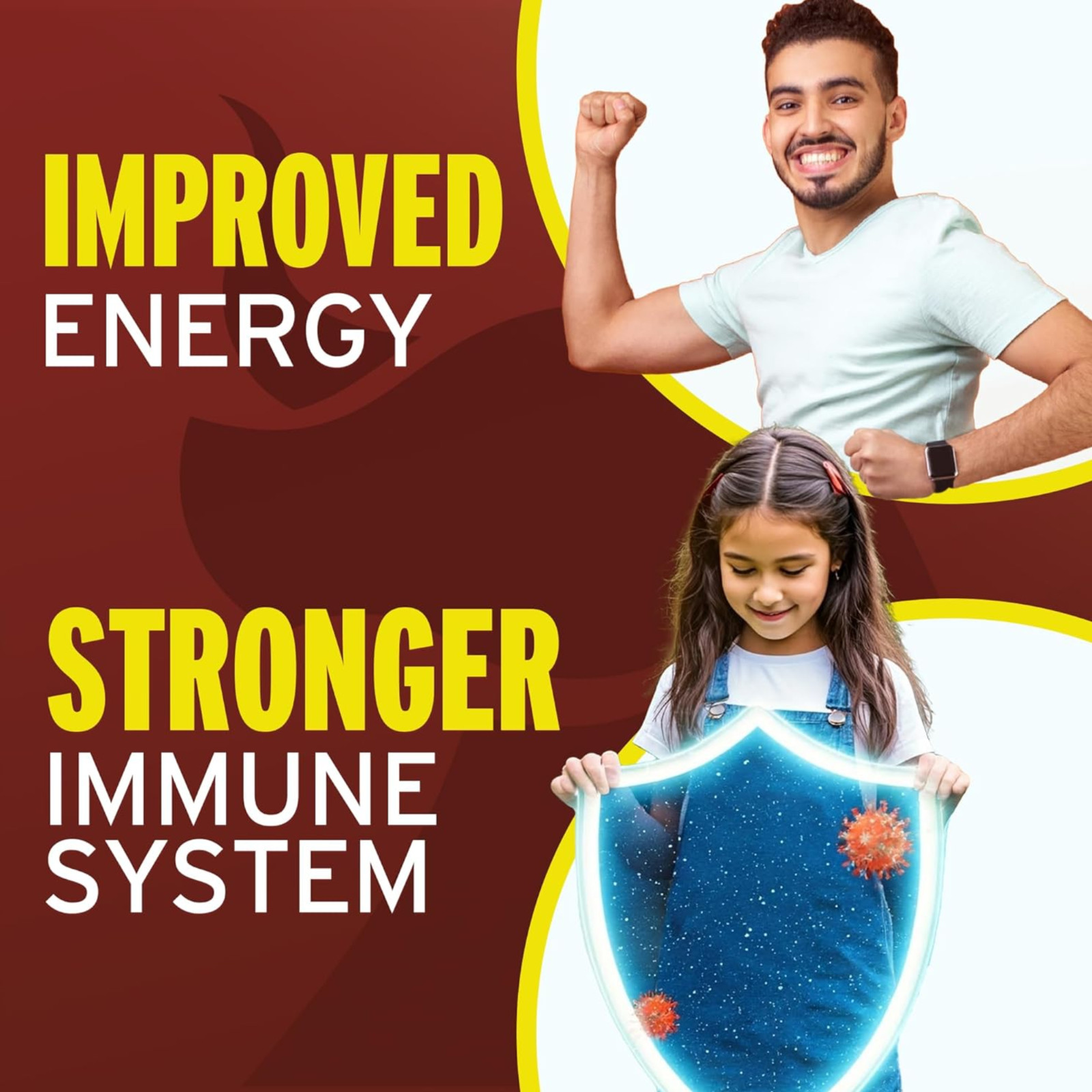 Menper Vino Carne Hierro Supplement with Iron & B Vitamins – 16 fl oz (2-Pack)