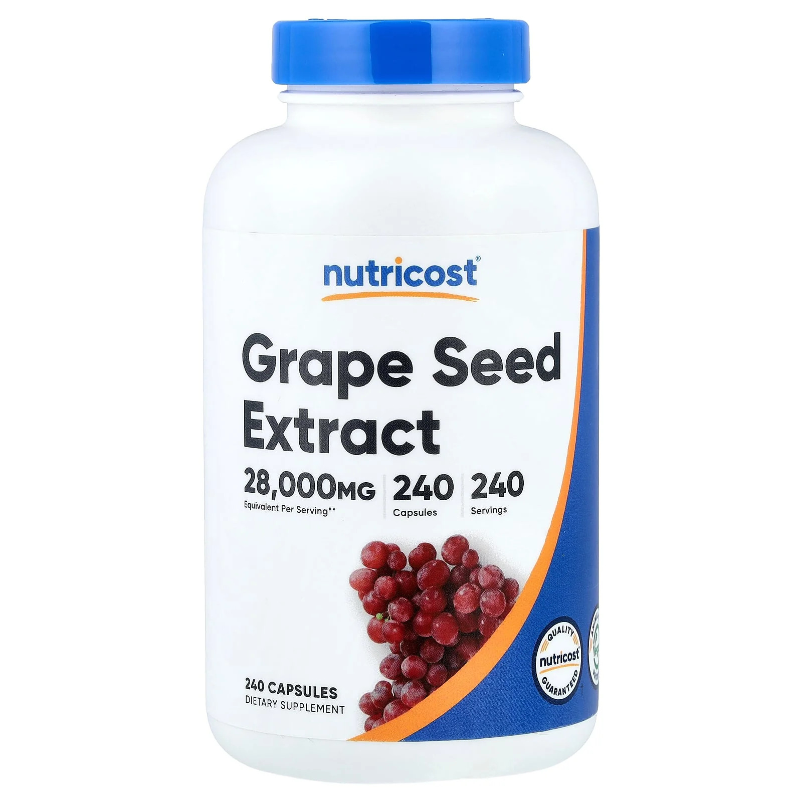 2 X Nutricost, Grape Seed Extract, 240 Capsules (400 mg per Capsule)