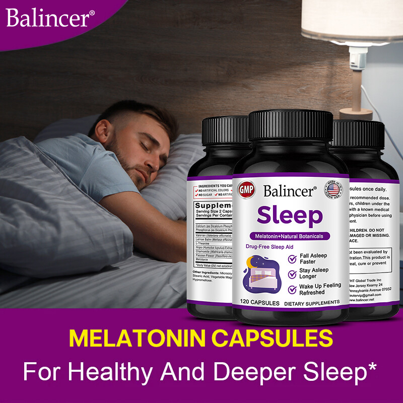 Sleep Capsules 630/60/120ct, Fall Asleep Fast & Stay Asleep, Sleep Supplement