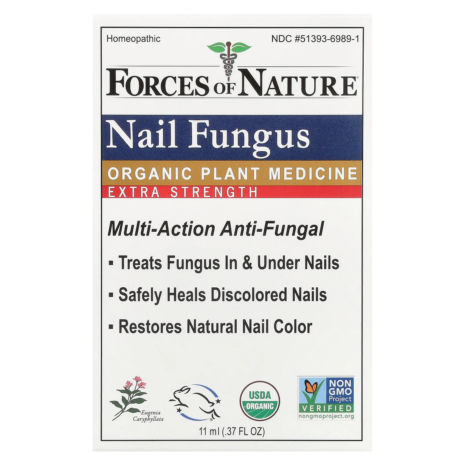 Nail Fungus, Organic Plant Medicine, 0.37 fl oz (11 ml)