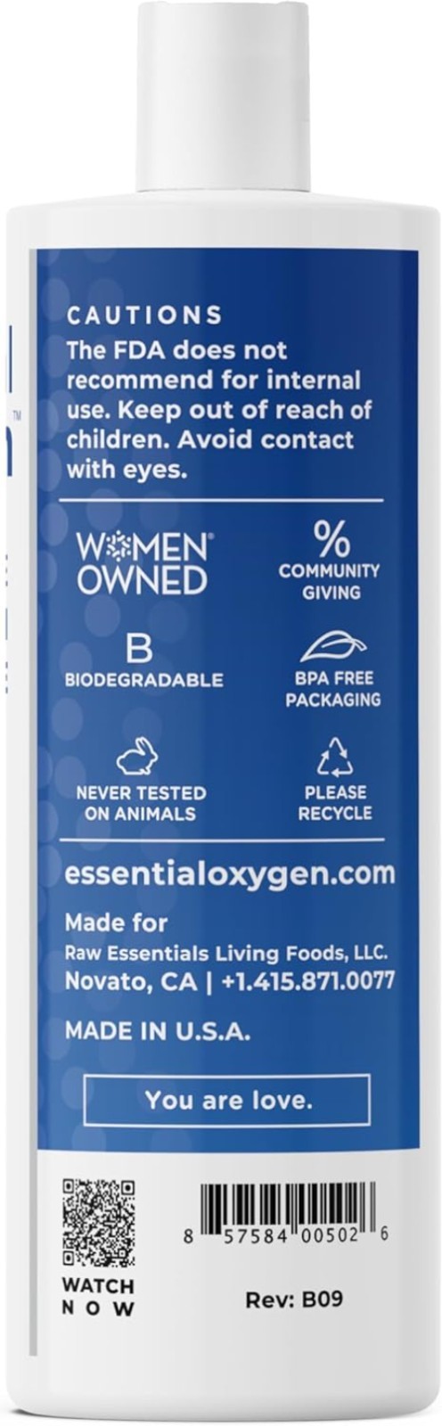 Eco-Friendly 3% Hydrogen Peroxide Cleaner – 16 Oz Natural All-Purpose Solution