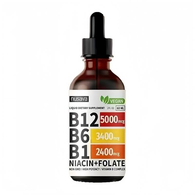 Vitamin B12 Sublingual Vitamin B Complex B12,Vitamin B12 and B6 Liquid Drops