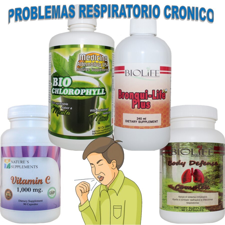 PRODUCTO NATURAL PARA PROBLEMAS RESPIRATORIOS (Tratamiento Unisex)