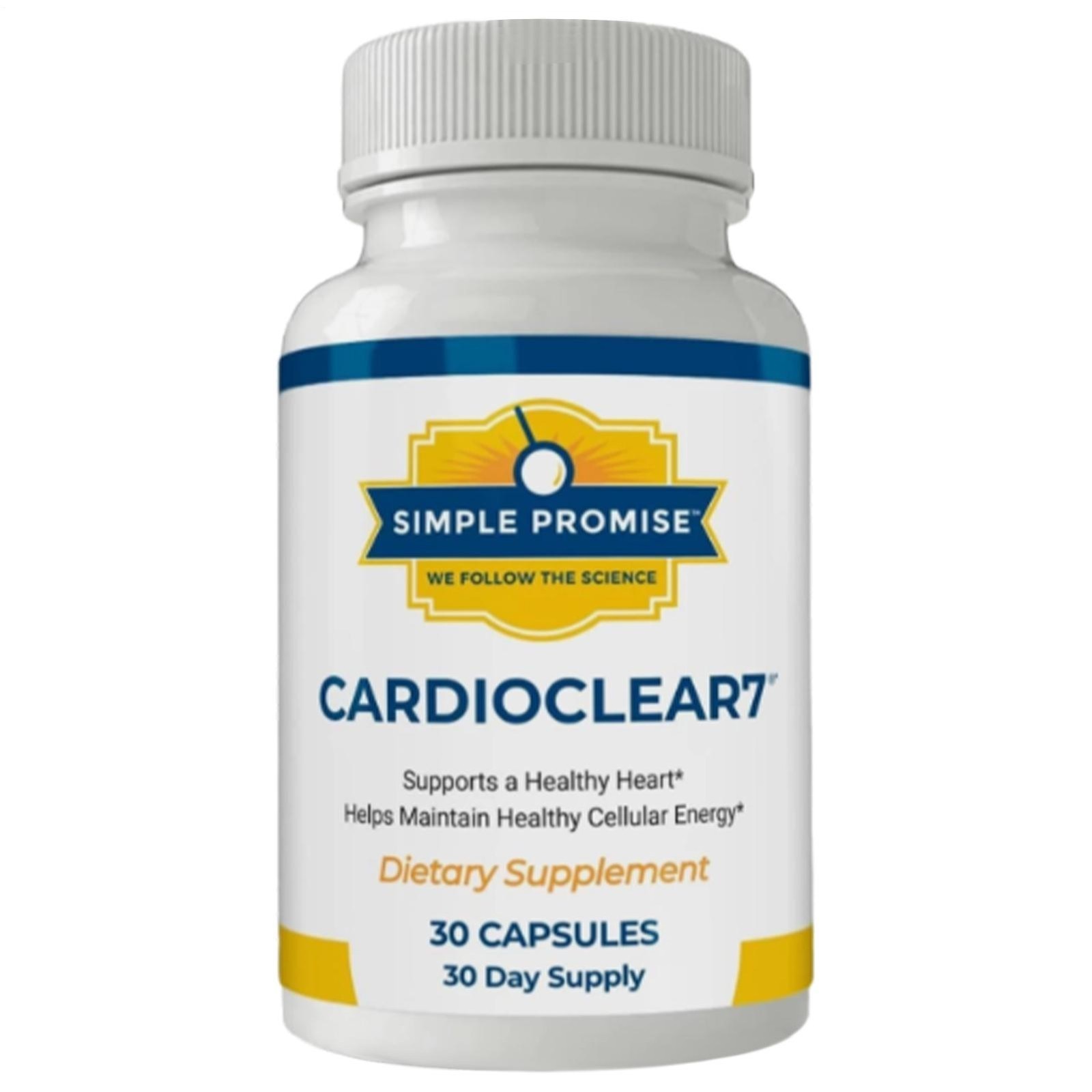 1-5 pack Clear Cardio 7 – 30 Capsules New/Sealed Exp 9/2026 Free Shipping!