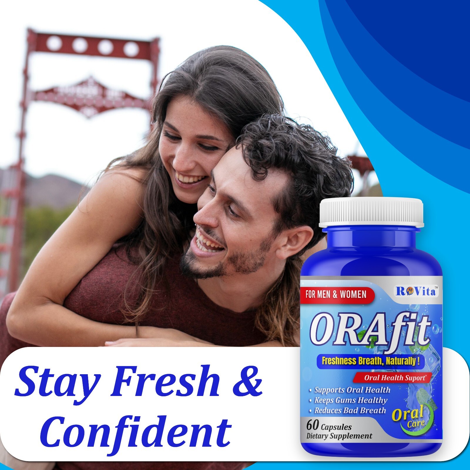 Oral Breath Freshener Dental Probiotics –Oral Health Supplement for Fresh Breath