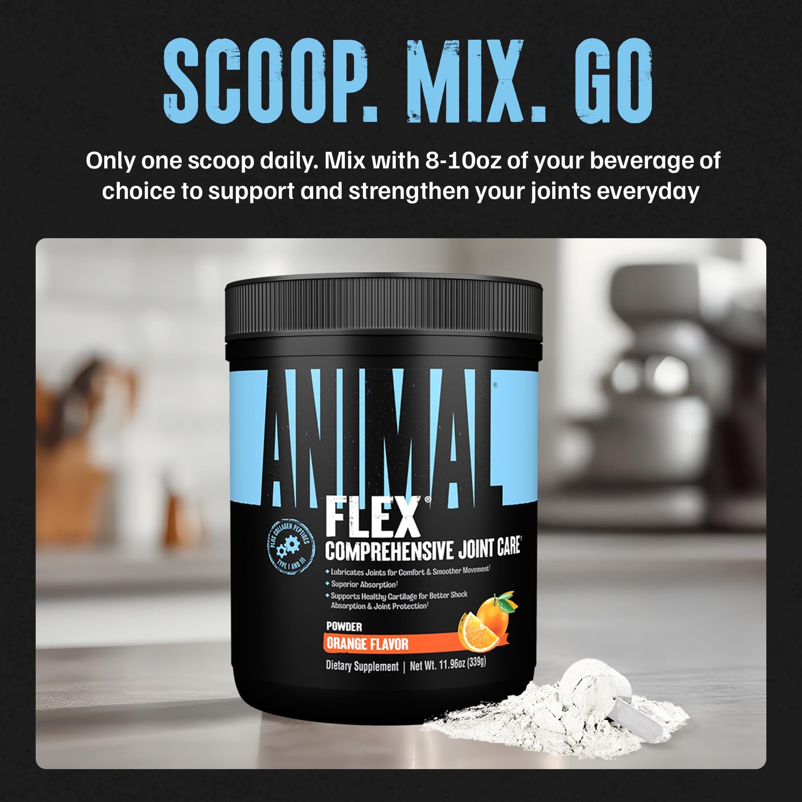 Animal Flex Powder – Joint Support Supplement for Pain Relief, Repair and Res…