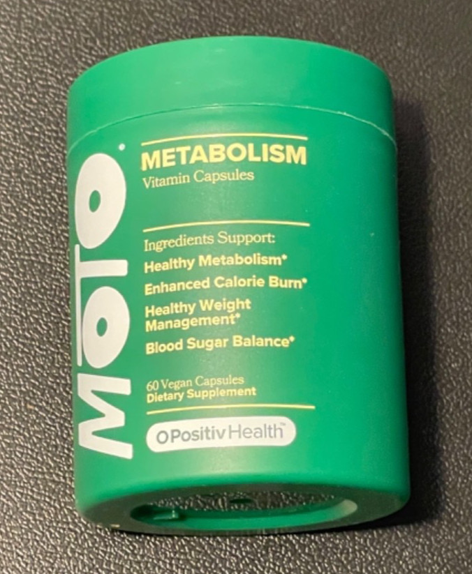 O Positiv Moto Women’s Metabolism Support Energy&Curb Craving Vegan