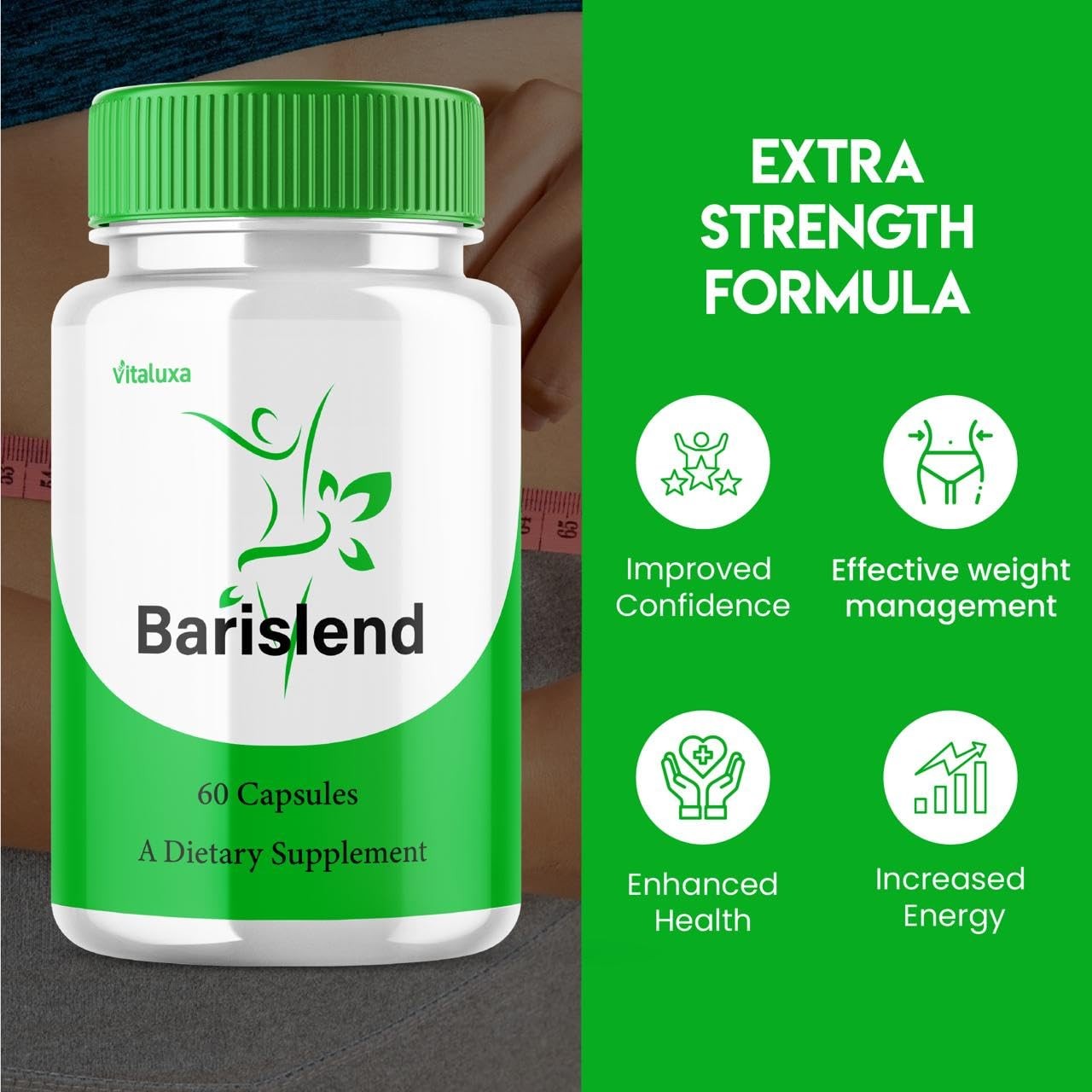 (3 Pack) Barislend Capsules, Barisland Pills Pink Salt 60 Count (Pack of 3)
