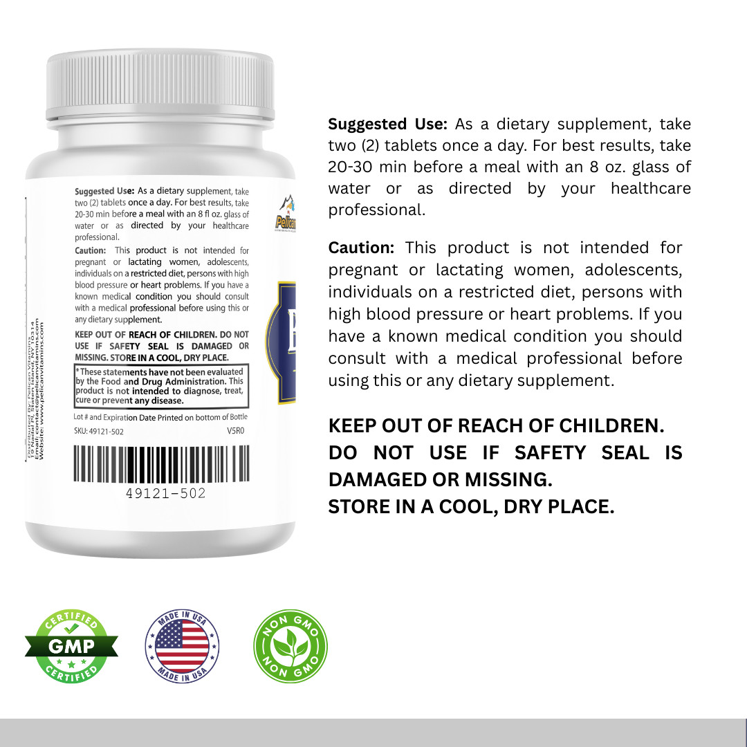 Baker’s- Men’s Health & Bodybuilding- 10 Bottles- 600 Tablets