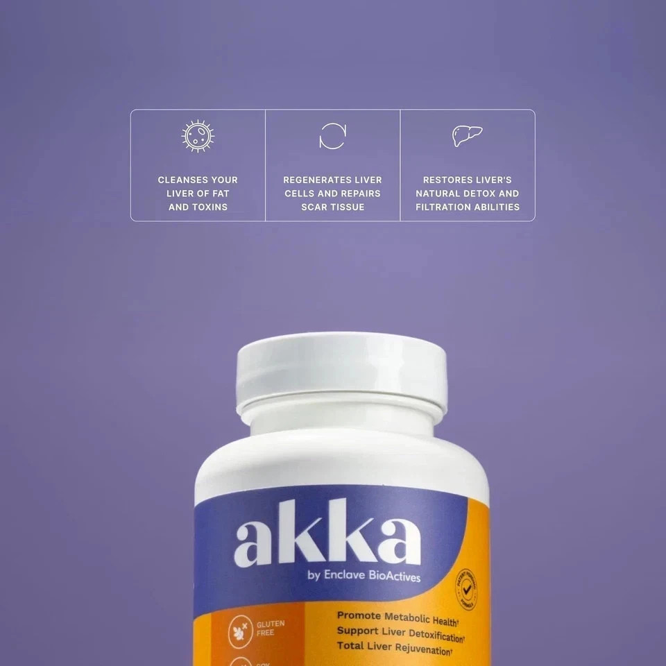 AKKA – Premium Liver Cleanse Detox & Repair Superbiotic,Gut Wellness, Milk Thist