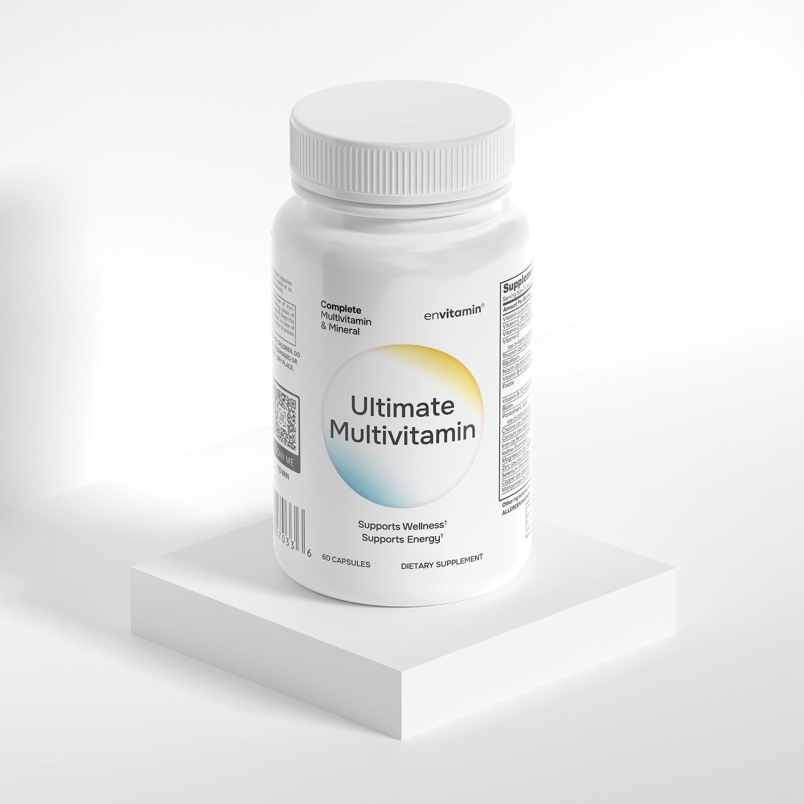 envitamin Ultimate Multivitamin Multimineral and 60 Count (Pack of 1)