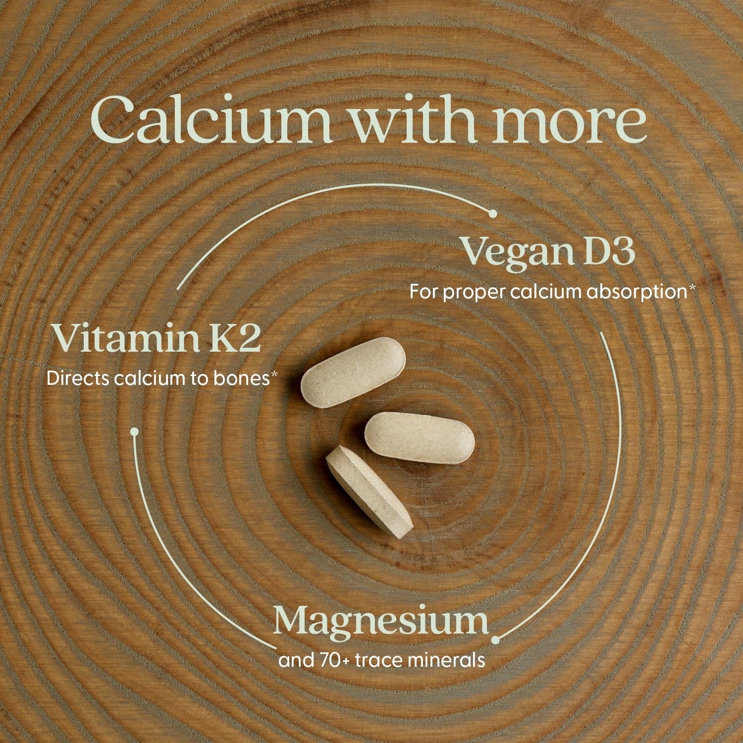 New Chapter Calcium Supplement – Bone Strength Plant-Based USDA Organic Calc…