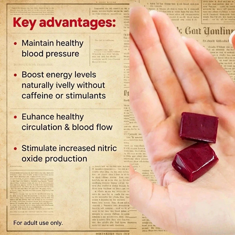 2 PACKS HumanN – SUPER BEETS Heart Chews, Nitric Oxide Booster for Heart Health