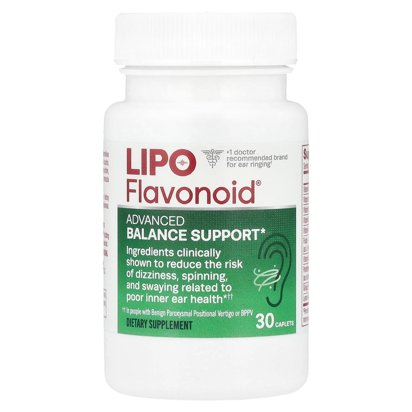 2 X Lipo-Flavonoid, Advanced Balance Support, 30 Caplets