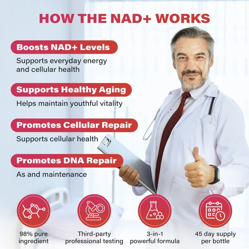 ZOOONE NAD+ Drink Mix – Skin & Energy Support – Berry 30pk