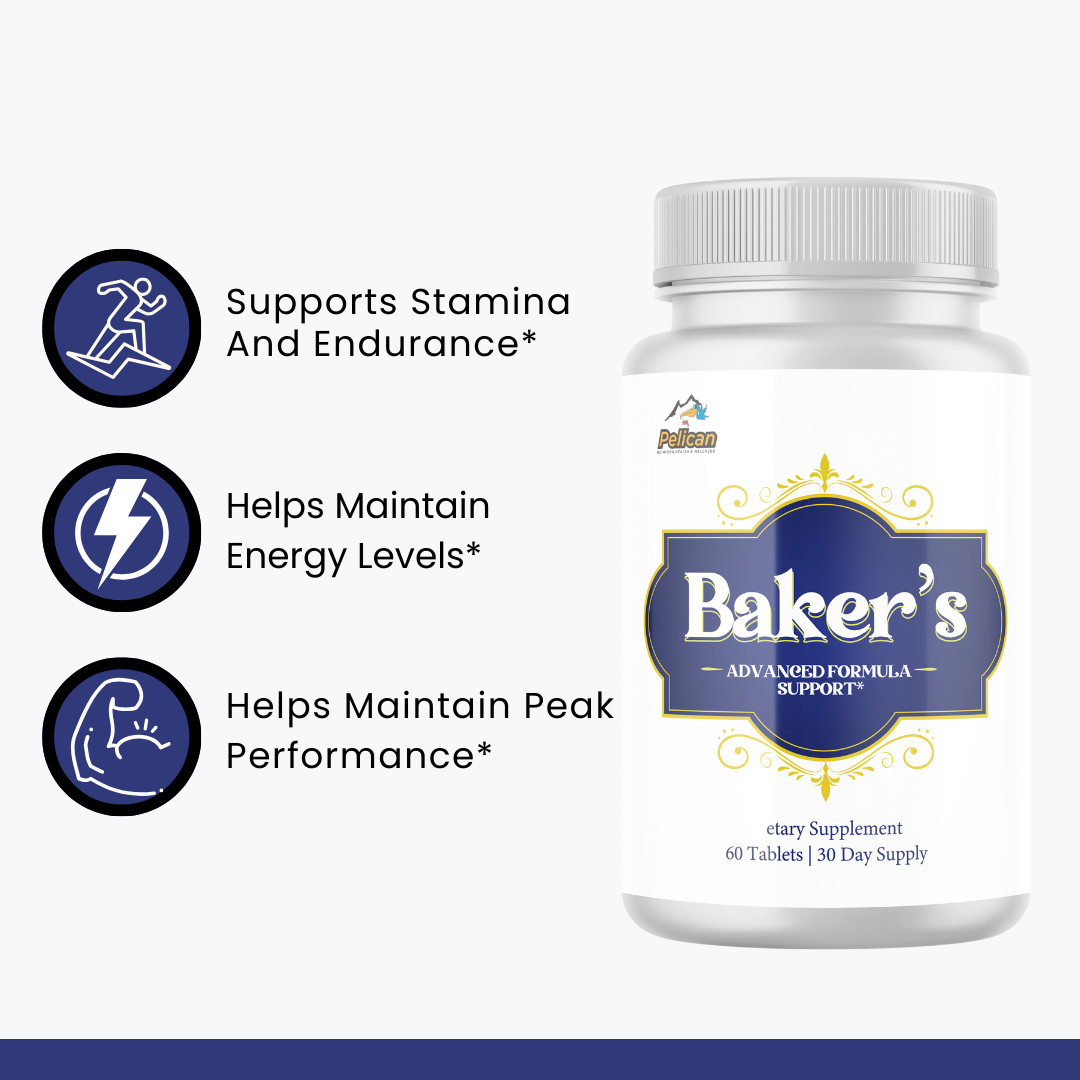 Baker’s- Men’s Health & Bodybuilding- 10 Bottles- 600 Tablets