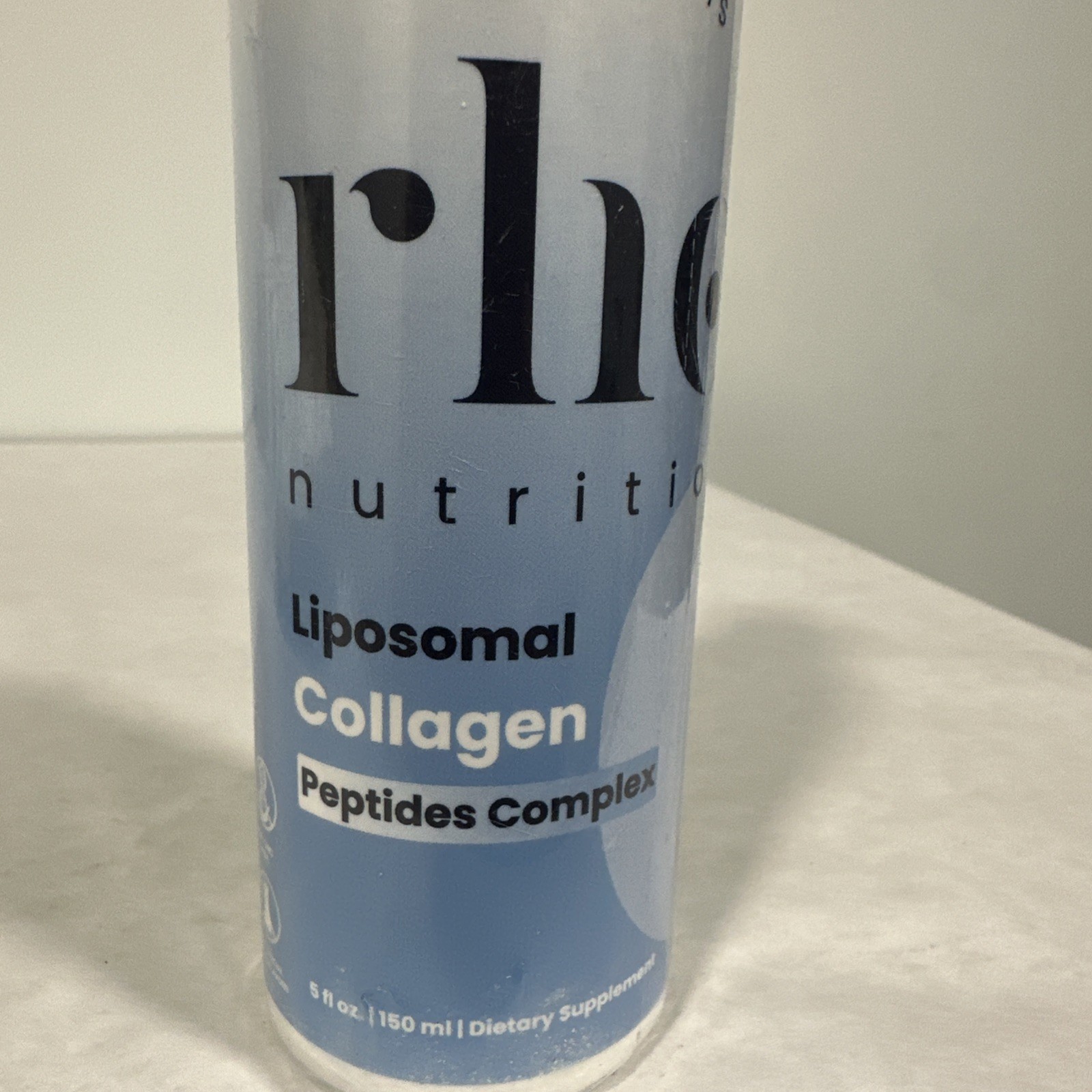 Rho Nutrition Liposomal Collagen Peptides Complex 5 oz, exp 2/2027