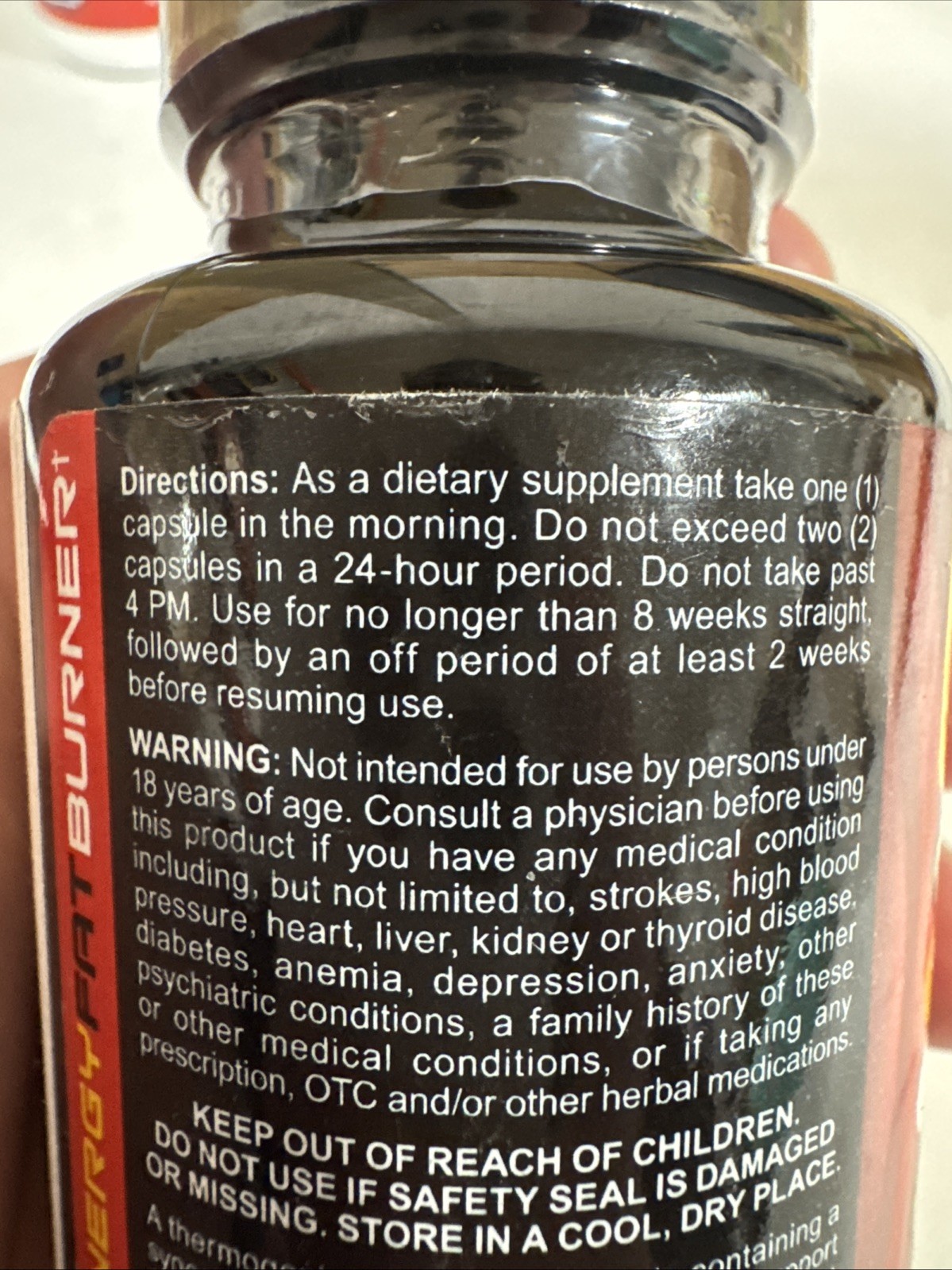 Quick Ten – Unisex Dietary Supplement Fat Burner 60x Capsules Rapid Weight Loss