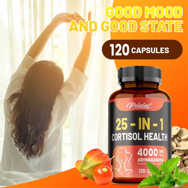 25-IN-1 Cortisol Health 120pcs – Improve Mood, Focus, and Reduce Cortisol Levels