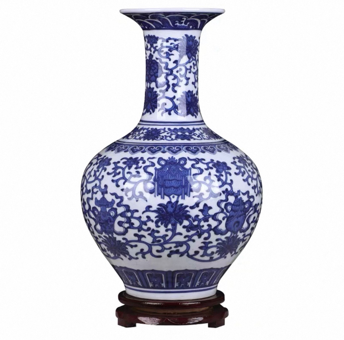 Jingdezhen blue and white porcelain