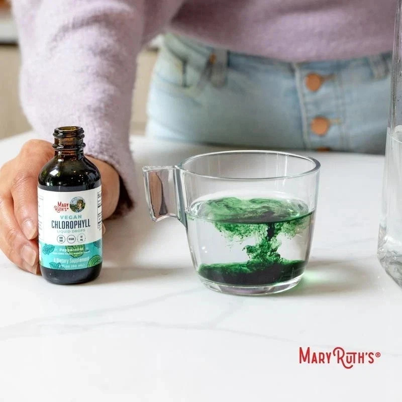 MaryRuth’ s Chlorophyll Liquid Drops | | Vegan | Certified Project Label Clean |