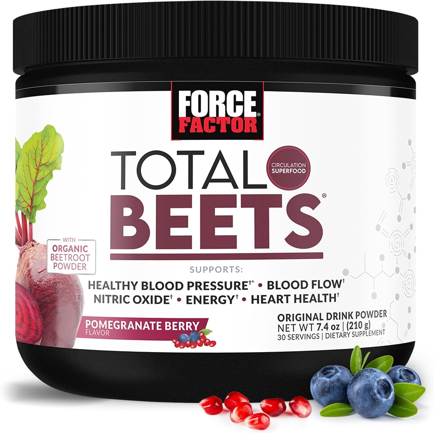 30 Servings of Total Beets Drink Mix – Natural Support for Energy & Circulation