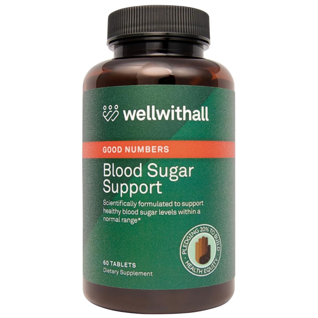 Glucose Metabolism & Wellness 60 Count (Pack of 1) Black Metabolic Health