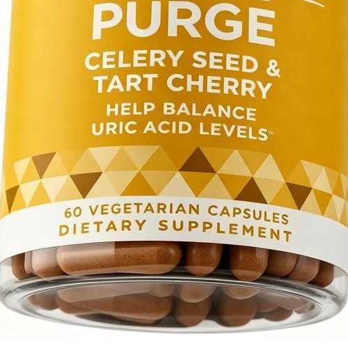 Purge! Uric Acid Flush Detox Cleanse Joint Support & Active Mobility Tart Cherry
