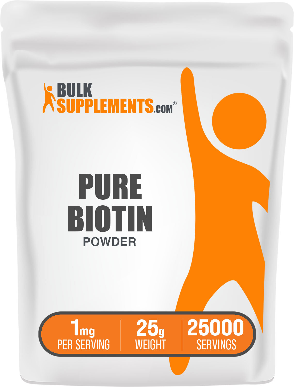 BulkSupplements Pure Biotin (Vitamin B7) Powder – Vitamins for Hair & Skin
