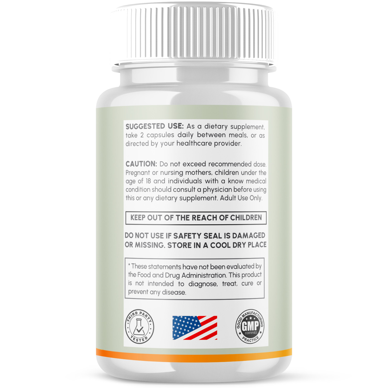 (5 Pack) Neuro Flare Nootropic All Natural Super Nerve Supplement 300 Capsules